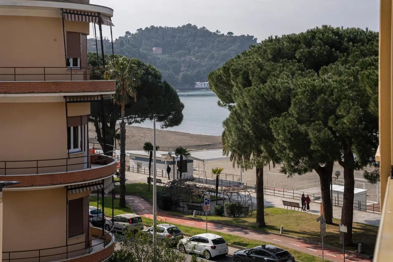 Apartmán 024 - Casa Lussuosa Vista Mare Ad Un Passo Dalla Spiaggia, Centro Citta' Sestri Levante